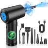 Compressed-air-Duster-100000RPM-Keyboard-Cleaner - Good Replace Compressed air can - Reusable no Canned air Duster - car Duster - pc Duster Electric a