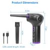 Electric Cordless Air Duster Blower Compressed Air Duster