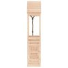 Playhouse with Climbing Wall Solid Wood Pine