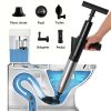 1Set HighPressure Power Dredger Instantly Unclog Toilets